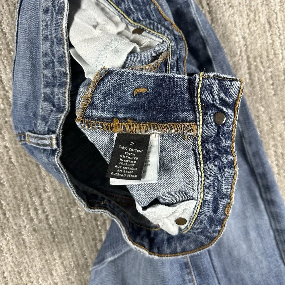 Ralph Lauren Polo Jeans Kelly Jeans Women's Size 2 Medium Wash Denim Blue - Picture 3 of 13